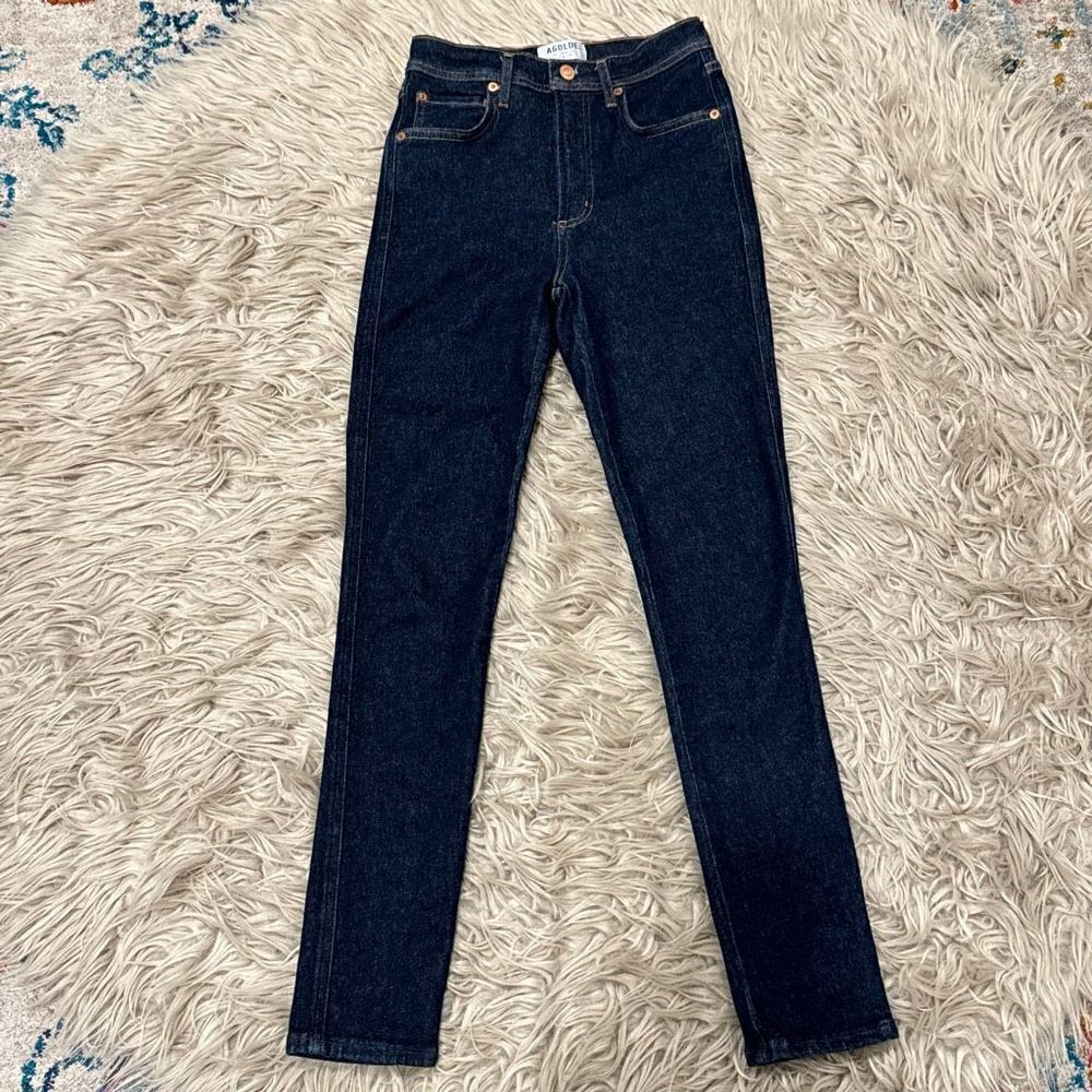 A Gold E high waist skinny jeans size 25